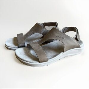 Merrell Womens District 4 Luxe Backstrap Adjustable Slingback Sandals Size 7